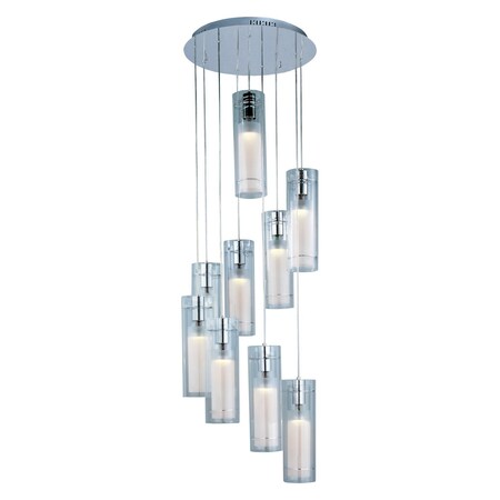 Et2 Frost 9-Light Pendant E22204-10